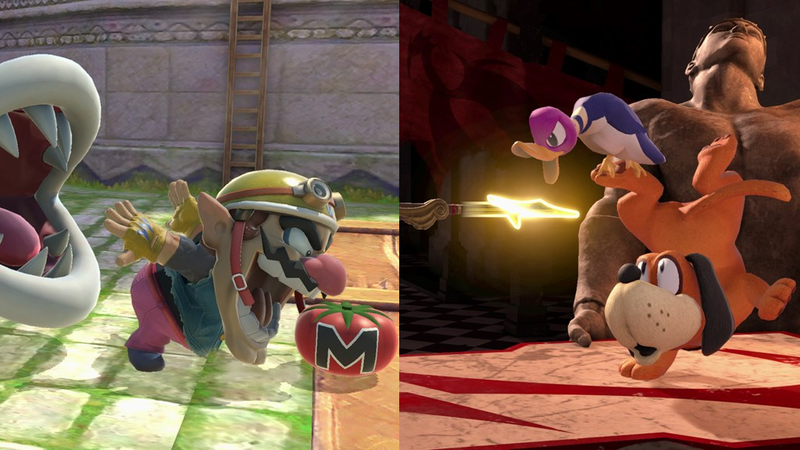 Illustration for article titled A Dog, A Duck, And A Wario Walk Into A Smash Tournament...