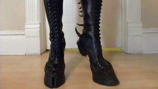 Illustration for article titled Unicorn hoof boots to sexually excite the fantasy horse fetishist in us all