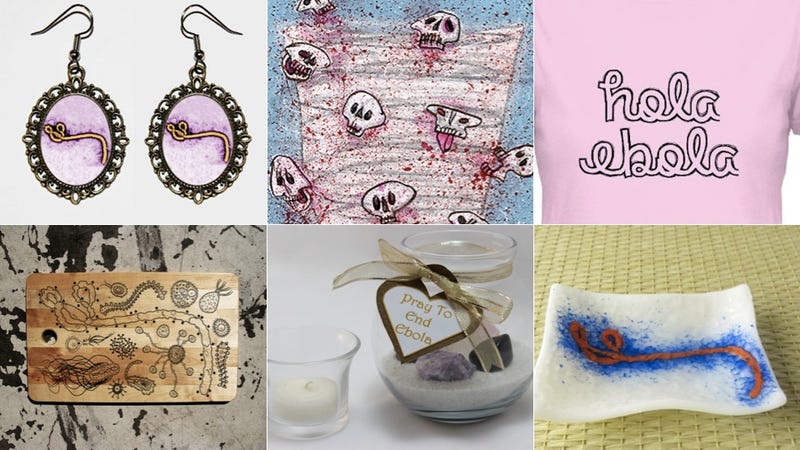 Illustration for article titled Put a Virus On It: The Many Confusing Ebola Crafts of Etsy