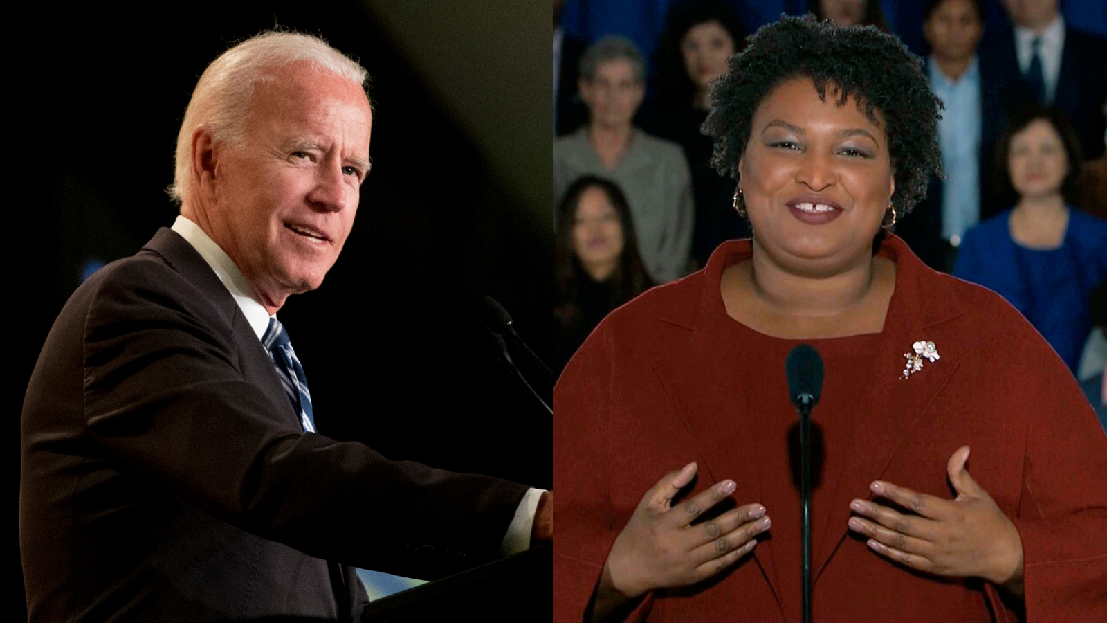 Joe Biden's Team Debates Picking Stacey Abrams as Running Mate