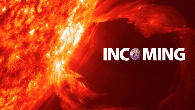 A Raging Solar Storm Is Hitting the Earth Right Now
