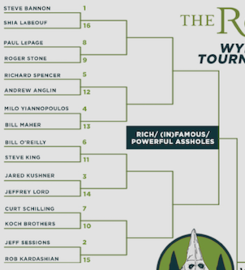 Illustration for article titled The 2017 World Wypipo Tournament: Who Is the Worst?