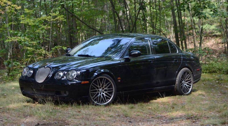 Illustration for article titled At $9,500, Could This 2003 Jaguar S-Type R Turn You Into a Cat Lover?
