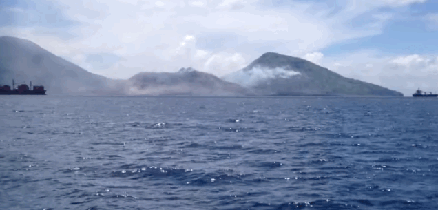 Marvel At The Truly Awesome Sight (And Sound) Of A Volcanic Blast
