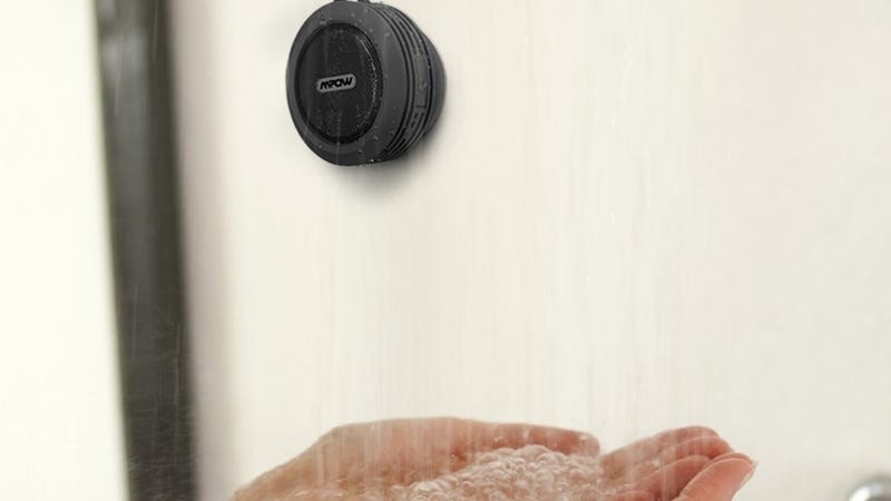 photo of This Shower-Clinging Bluetooth Speaker Is Down to Just $11 image