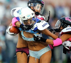 Illustration for article titled The Lingerie Bowl Is Back On!