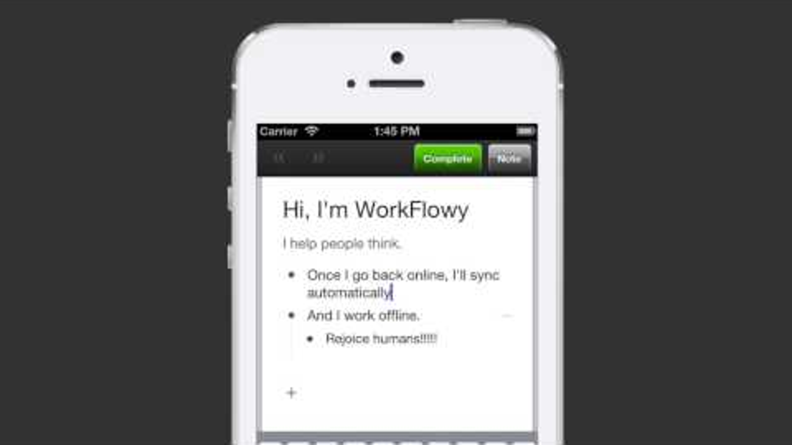 apps like workflowy