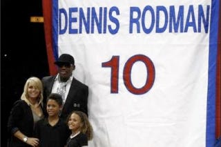 Illustration for article titled Dennis Rodman Recognizes The Importance Of Family