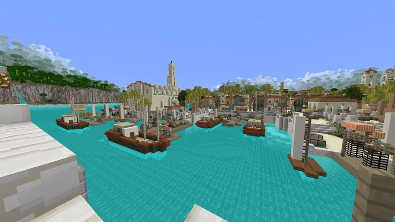 Havana from Assassin's Creed IV, Recreated in Minecraft