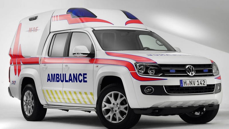 Illustration for article titled The Coolest Off-Road Ambulances