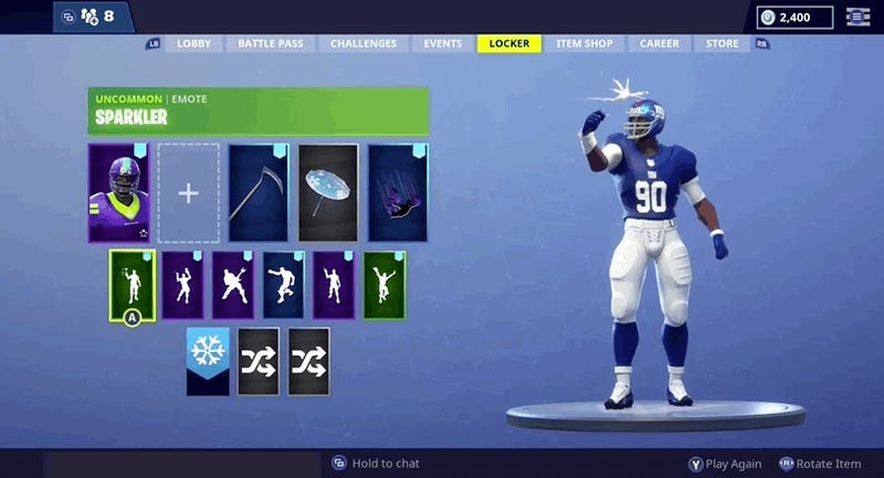  - nfl fortnite dance