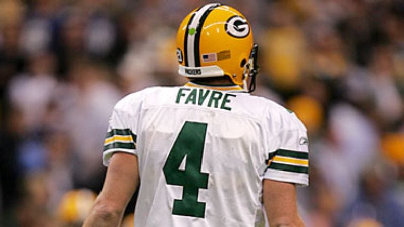 Illustration for article titled Mathematics To Retire Favre's Number