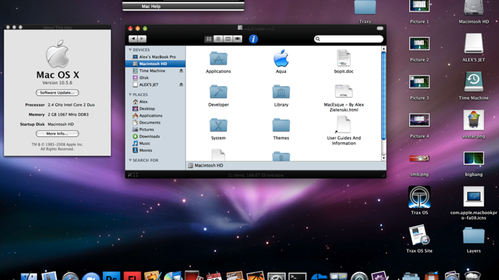 mac os finder directory