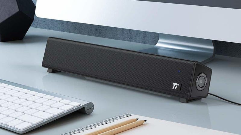 TaoTronics Bluetooth USB Computer Sound Bar | $33 | Amazon | Promo code KINJA18K plus $5 coupon