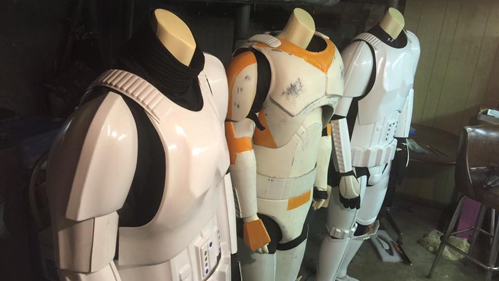 building stormtrooper armor