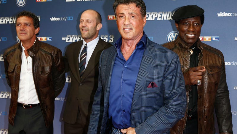Illustration for article titled Gaze Upon the Men of Expendables 3 and Caption This Photo