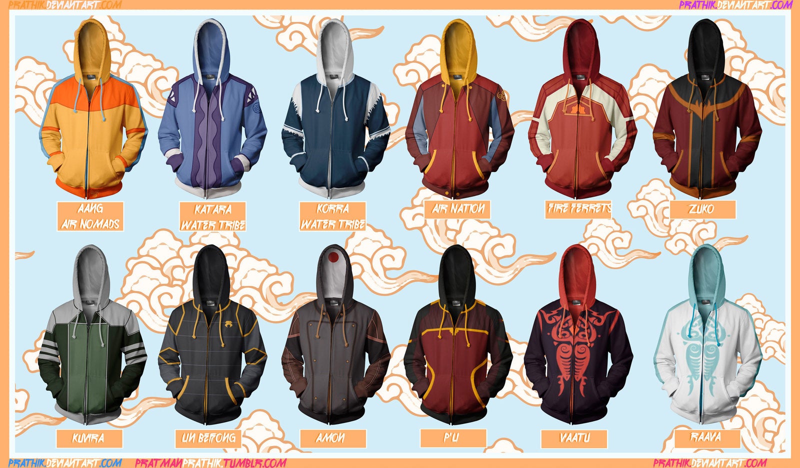 These Unbelievably Awesome Avatar/Korra Hoodies Need To Be Real NOW