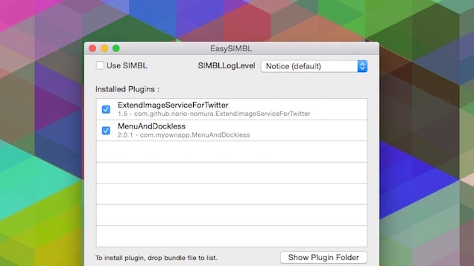 Simblpluginsfortwitter For Mac