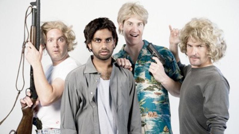 Thomas Lennon, Aziz Ansari, Rob Huebel, and Ben Garant