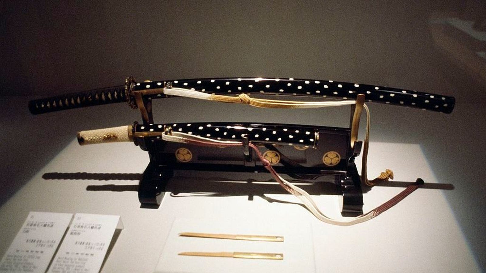 Samurai Sword Meets Inflatable Swimming Pool Thus