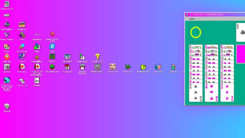 Illustration for article titled Look into a bizarre, alternate version of ’90s computing with Windows 93