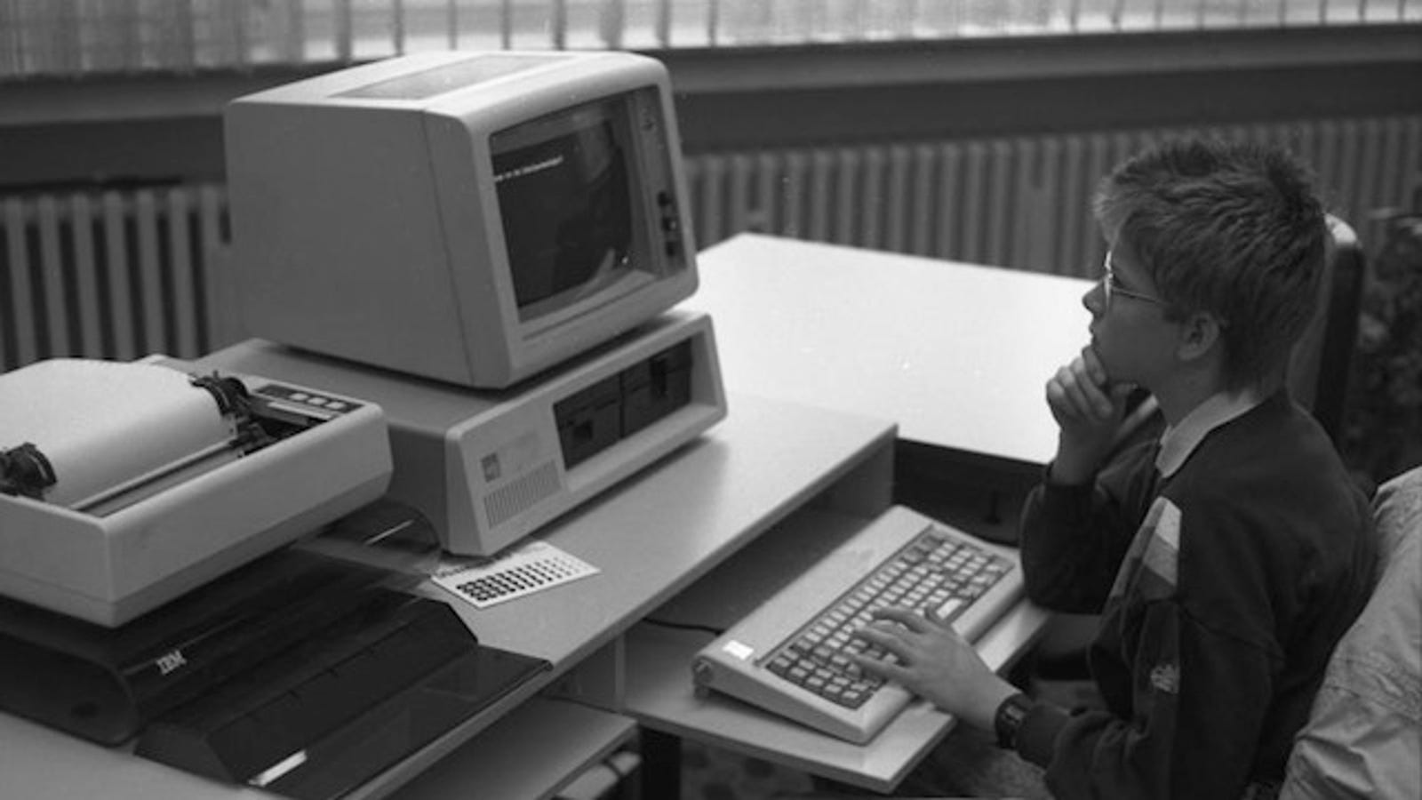 30 Years Ago Today, IBM Released Its First PC Before Most People Had