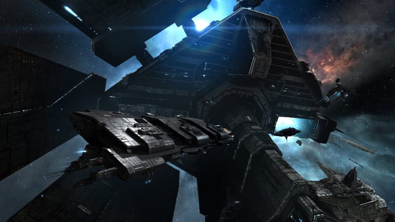 Illustration for article titled One Of EVE Online's Most Challenging Jobs Is Being A Space Trucker