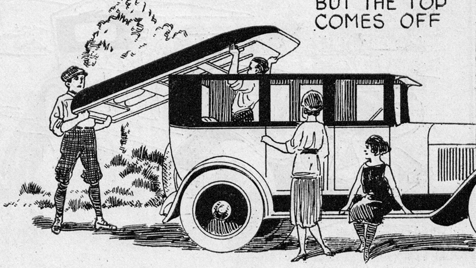 This Ingenious Car From 1923 Turned Into a Boat