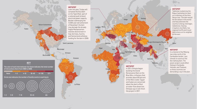 This Map Reveals Where Our Future Water Wars Will Begin