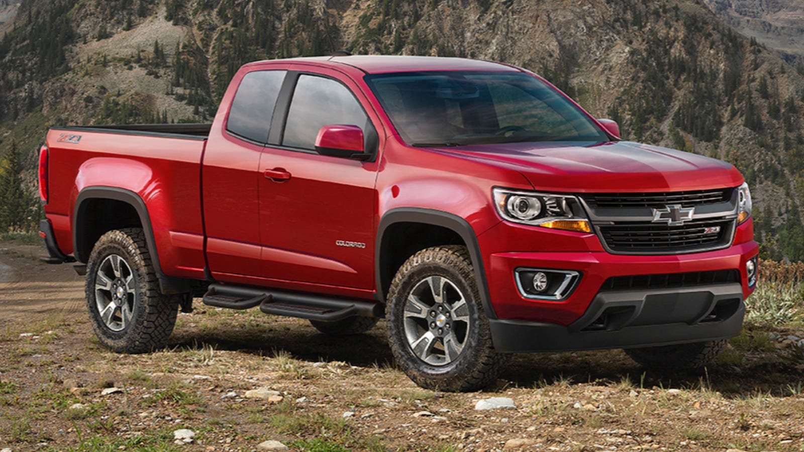 Chevy Colorado Trail Boss Is The Zr2 Concept Watered Down