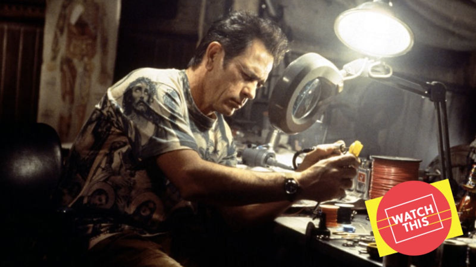 Jeff Bridges and Tommy Lee Jones chew scenery in 1994 s other mad