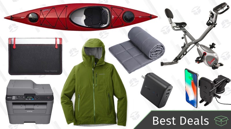 Illustration for article titled Friday's Best Deals: REI's Anniversary Sale, Weighted Blankets, Brother Printer, and More
