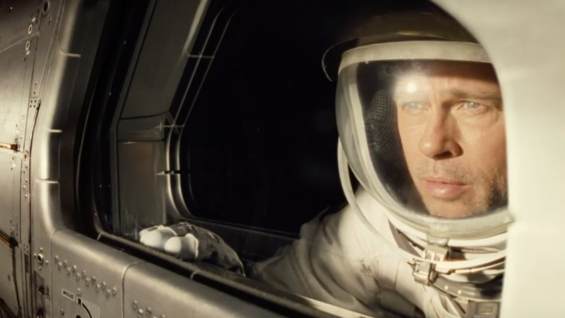 Brad Pitt as Maj. Roy McBride.