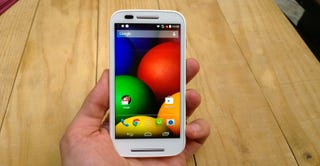 Illustration for article titled Motorola Moto E, primeras impresiones: un Android barato con estilo