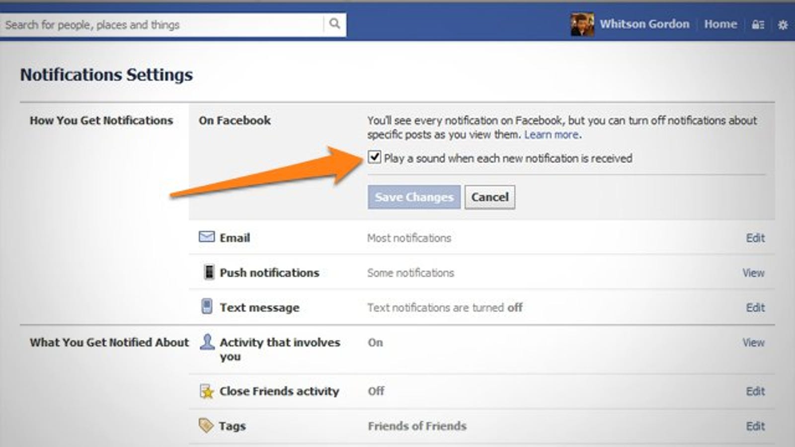 how to stop facebook from sending notifications