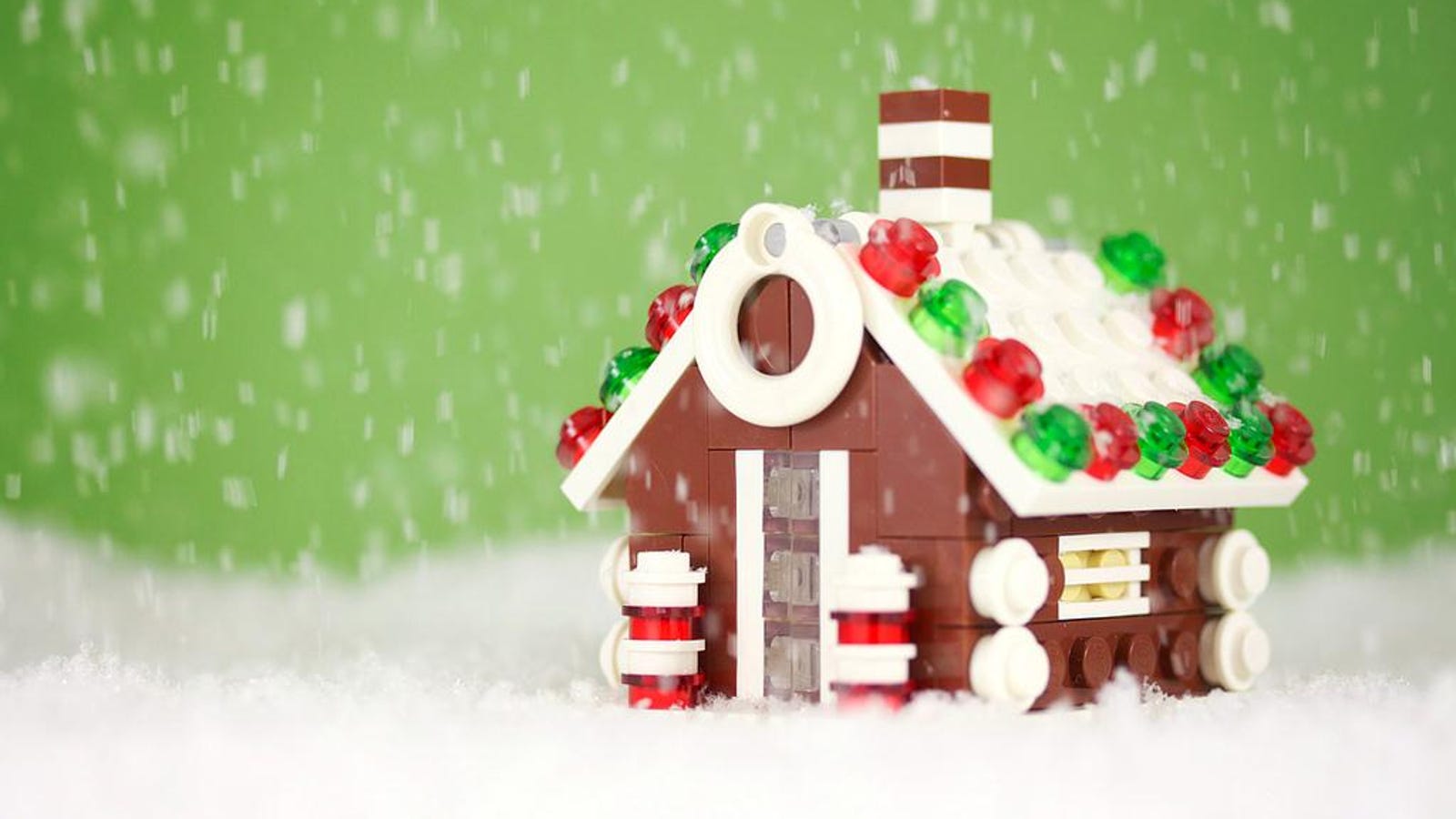 The Essence of Christmas Distilled into One Adorable LEGO Gingerbread House