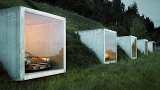 Illustration for article titled This Swiss Mountain Is Our New Dream Garage