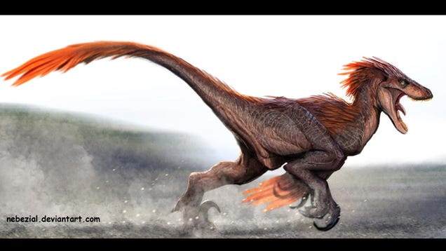 dinosaurs under feathered