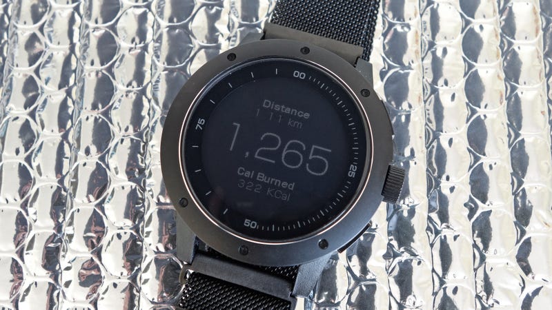 smart watch charged by body heat