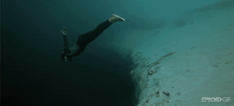 Image result for running from falling ground gif