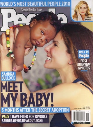 Illustration for article titled 5 Biggest Questions About Sandra Bullock And Her Baby