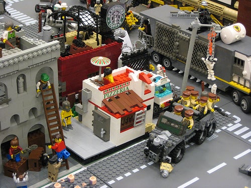 The Zombie Apocalypse — in Legos