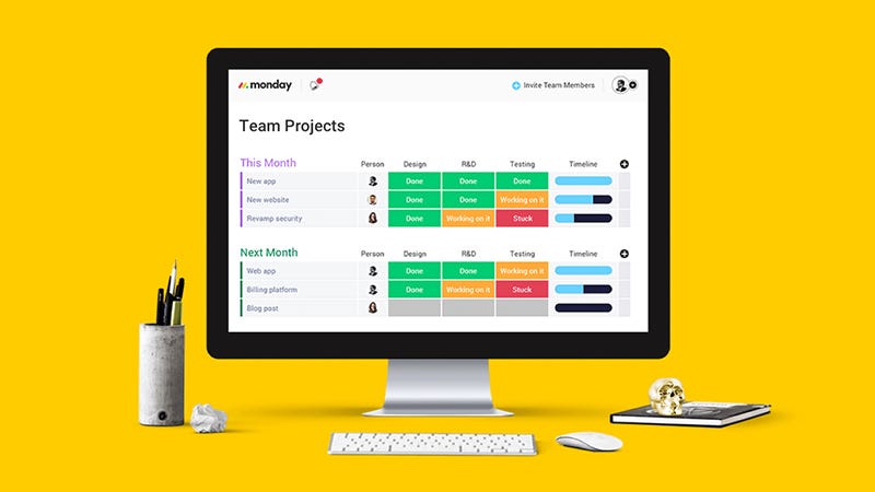 Illustration for article titled Streamline Team Projects & Tasks With Management Tools From monday.com (Free 14-Day Trial)
