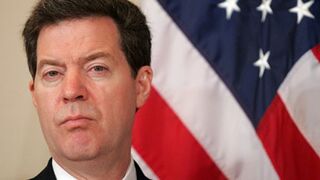 Gov. Sam Brownback signs controversial bill. (Getty Images)