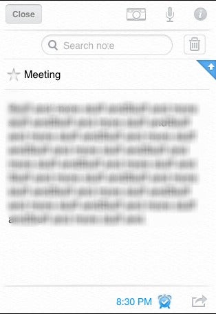 Illustration for article titled Tip: Schedule Evernote Reminders Right Before Appointments