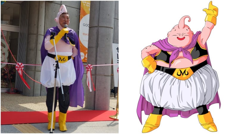 Illustration for article titled Politicians Should Always Cosplay As Dragon Ball CharactersÂ