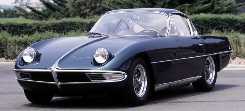 The original Lamborghini prototype, the 1963 350 GTV. Photo Credit: Lamborghini