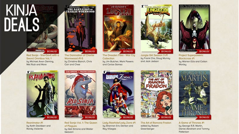 Illustration for article titled Today's Best Media Deals: Comic Bundle, Edge of Tomorrow, and More