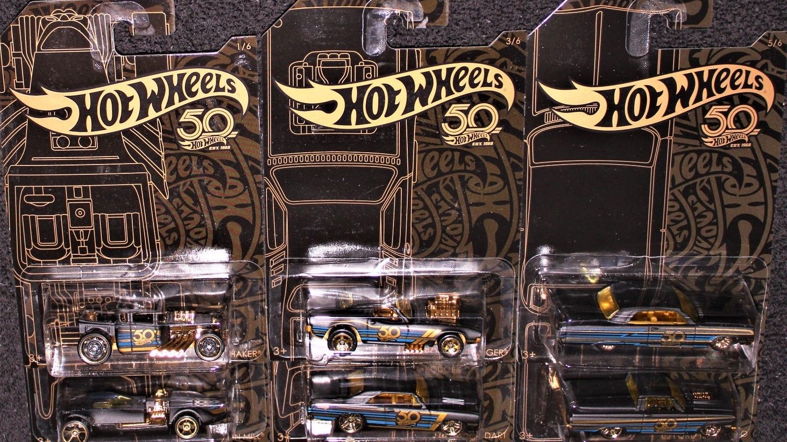 Hot Wheels 50th Anniversary