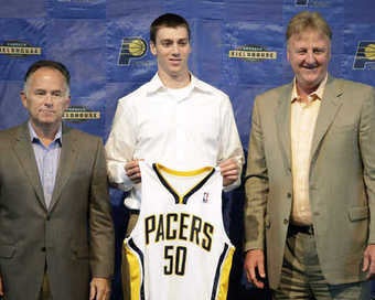 Illustration for article titled Are The Pacers Too White ... Or Not White Enough?
